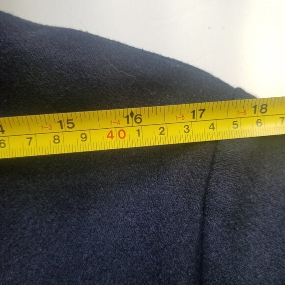 Revolution Hooded Jacket Wool Polyester Scandinavian Design Men's Med. RVLT Blue - Picture 4 of 7